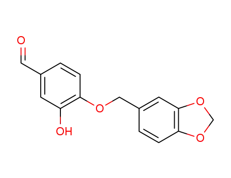 4-(Benzo[1,3]dioxol-5-ylmethoxy)-3-hydroxy-benzaldehyde