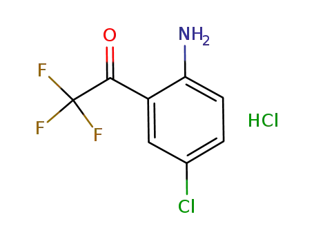 1-(2-amino-5-chlorophenyl)-2,2,2-trifluoroethanone hydrochloride