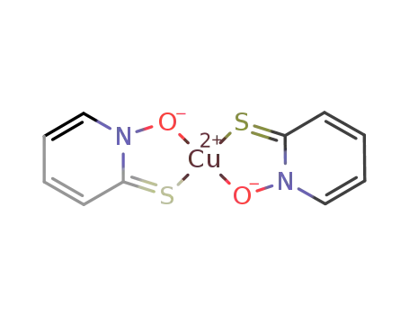bis[1-hydroxypyridine-2(1H)-thionato-S,O]copper(II)