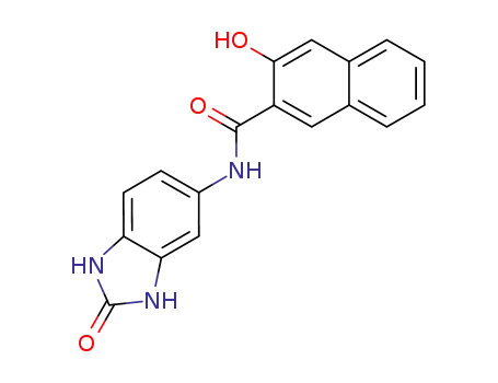 3-hydroxy-N-(2-oxo-2,3-dihydro-1H-1,3-benzodiazol-5-yl)naphthalene-2-carboxamide