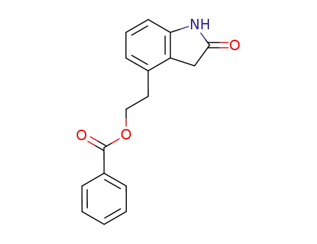 4-(2-benzoyloxyethyl)-1,3-dihydro-2H-indolin-2-one